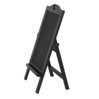 Werbetafel Dekotafel ~ schwarz lackiert