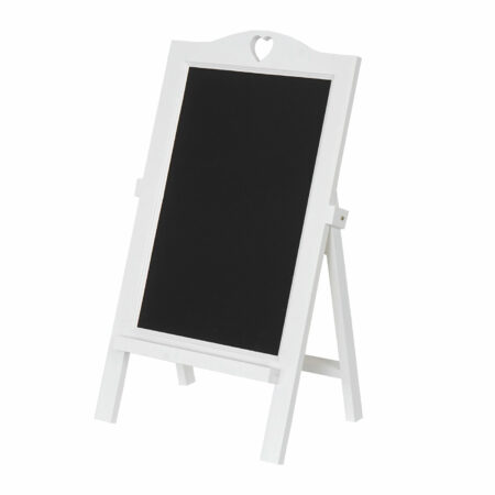 Werbetafel Dekotafel weiss lackiert