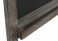 Werbetafel Kreidetafel 66x39x33cm Shabby-Look braun