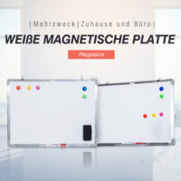 Whiteboard Magnettafel Wandtafel mit Zubehör 60x45cm