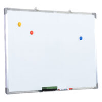 Whiteboard Magnettafel Wandtafel mit Zubehör 90x60cm