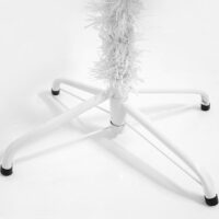 Winterlicher Weihnachtsbaum 150cm weiss  mit Ständer