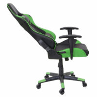 XXL Bürostuhl Racer Gamingstuhl 150kg belastbar - schwarz grün