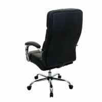 XXL Bürostuhl STRONG 220kg belastbar mit Federkern schwarz