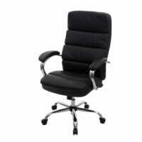 XXL Bürostuhl STRONG 220kg belastbar mit Federkern schwarz