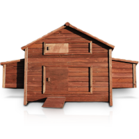 XXL Freiland Hühner-Farm Hühnerstall mit Nistkästen