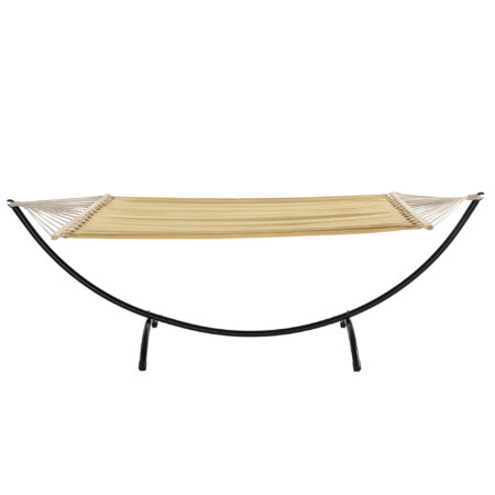 XXL Hängematte Kungälv 150x290 cm mit Gestell Beige