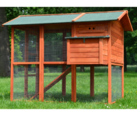 XXL Hühnerstall Hühnerhaus Premium mit Nistkasten