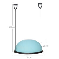 Yogaball Halbkugel Ø58cm Balance Ball