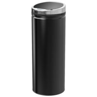 Abfalleimer mit Sensor 30L Edelstahl schwarz