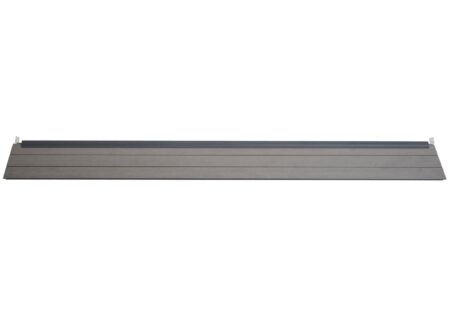Abschluss-Set für WPC-Sichtschutz Windschutz Pfosten 180cm grau Savon