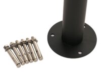 Absperrbügel Durchgangssperre aus Stahl 120x70x12 cm