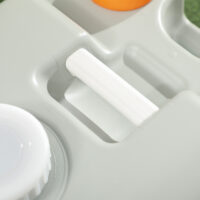 Abwassertank 22L, tragbar mit faltbarem Griff, ideal für Camping, Farbe Grau.