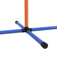 Oranges 4-teiliges Agility-Set, höhenverstellbar, perfekt für individuelles Hundetraining und Verbesserung der Agilität.