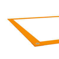 Oranges 4-teiliges Agility-Set, höhenverstellbar, perfekt für individuelles Hundetraining und Verbesserung der Agilität.