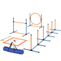 Agility Set für Hunde 7-teilig mit Hundetraining Hindernisse