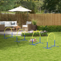 Agility Set für Hunde mit Bögen und Tragetasche für Einsteiger