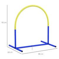 Agility Set für Hunde mit Bögen und Tragetasche für Einsteiger
