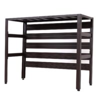 Alu Abdeckung braun für Klimaanlage und Wärmepumpe 73x90x38 cm