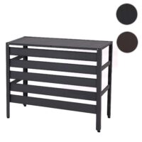 Alu Abdeckung grau für Klimaanlage und Wärmepumpe 73x90x38 cm