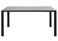 Alu-Gartentisch wetterfest 140x80cm Esstisch Outdoor anthrazit