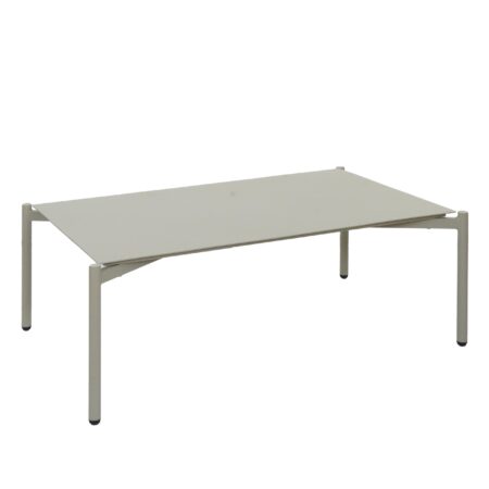 Aluminium Gartentisch Outdoor Loungetisch 105x65cm hellgrün