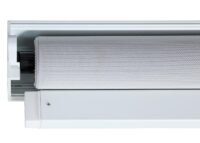 Alu Pergola Lamellen Sandy mit 2 Seitenwänden und Lamellen 3x3