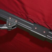 Ampelschirm Gastronomie Polyester ohne Ständer 3x3m bordeaux