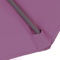 Ampelschirm neigbar Sonnenschutz mit Ständer 3m lavendel-rot