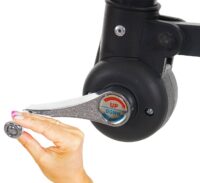 Ampelschirm neigbar Sonnenschirm ohne Ständer 3m creme