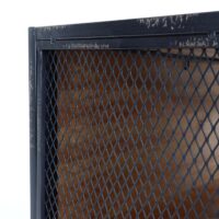 Apothekerkommode Vintage Holz Metall Schubladenschrank 120x62x33cm