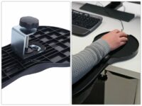 Ergonomische 2in1 Armauflage mit Mauspad und Handgelenkstütze