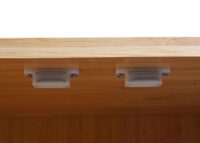 Badezimmerschrank Badschrank Regal Badregal Kommode Bambus 81x97x34cm