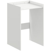 Badezimmerschrank mit offenem Regal für kleine Räume weiss
