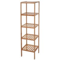Badezimmerset Komplett Badmöbel Badschrank Bambus