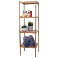 Badezimmerset Komplett Badmöbel Badschrank Bambus