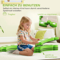 Balancierbalken für Kinder sensorisch 6-teilig 50kg grün