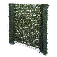 Balkonsichtschutz Buchenhecke Windschutz Terrasse Zaun 300x150cm