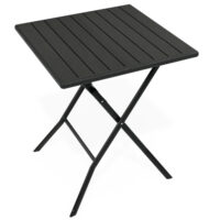 Kompakter Balkontisch aus wetterfestem Material für kleine Außenbereiche.