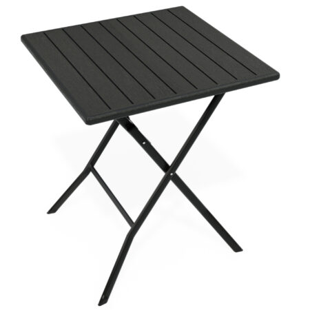 Kompakter Balkontisch aus wetterfestem Material für kleine Außenbereiche.