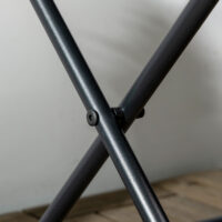 Balkontisch klappbar pflegeleicht Polyrattan schwarz