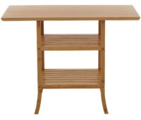Bambus Tisch Balkontisch Beistelltisch Mehrzwecktisch 100x60cm