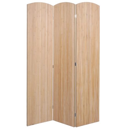 Bambus Paravent Raumteiler Sichtschutz klappbar 3 Paneele 170x120cm