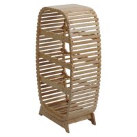 Bambus Weinregal Weinständer Flaschenregal 14 Flaschen 85x46x25cm