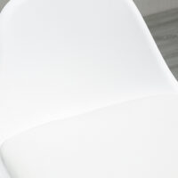 Barhocker 2er-Set Kunstleder 38,5x42,5x91cm Weiss – Produktfoto zeigt modernes Design, hochwertige Materialien und funktionale Eigenschaften ideal für Wohn- oder Arbeitsbereiche. Perfekt als Einrichtungsinspiration oder zur Produktpräsentation in einem Onlineshop.