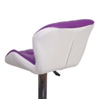 Barhocker Barstuhl Tresenhocker höhenverstellbar Kunstleder lila