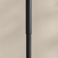 Bartisch höhenverstellbar Marmoroptik für 2 Personen schwarz