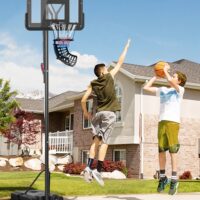 Basketball Rebounder höhenverstellbar drehbar Kunststoff schwarz