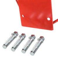 Klassischer Basketballkorb mit Netz aus Stahl und Nylon, ideal für den Aufbau an der Wand oder einem Ständer.