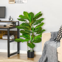 Baum Kunstpflanze künstlich mit Topf für Wohnzimmer 95cm